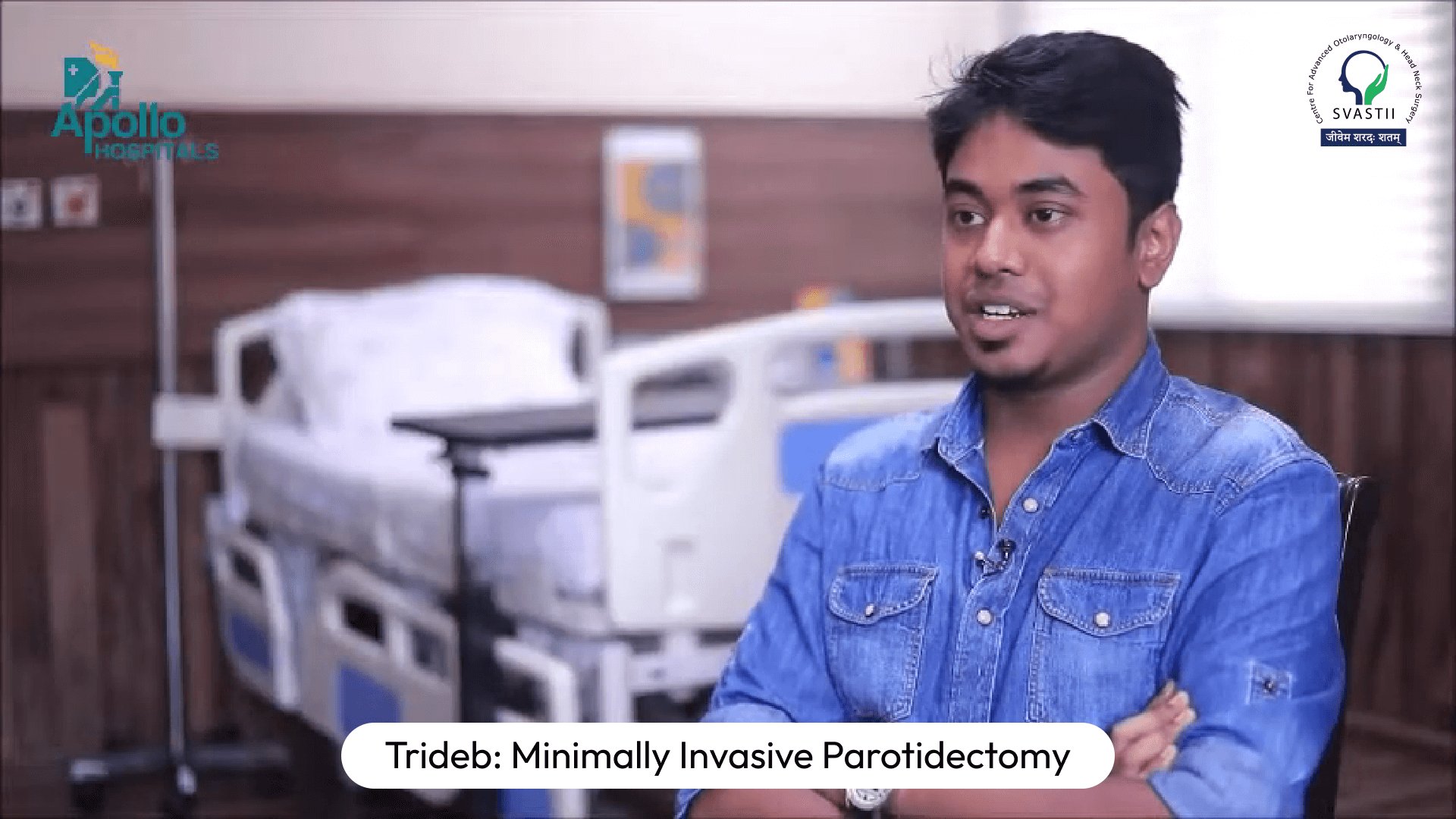 Patient Testimonial- Trideb: Minimally Invasive Parotidectomy By (Prof) Dr. Satish Nair